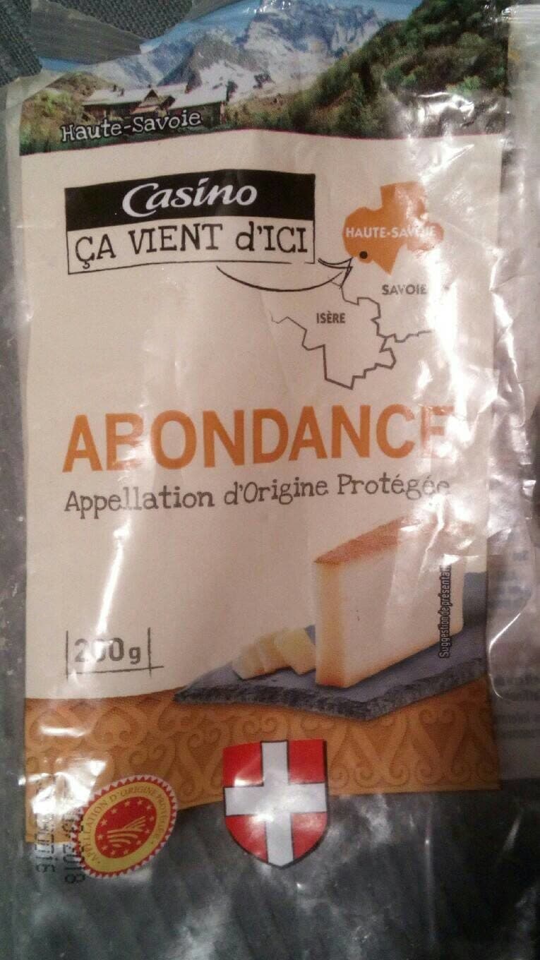 Casino Abondance Appellation d'Origine Protégée packshot