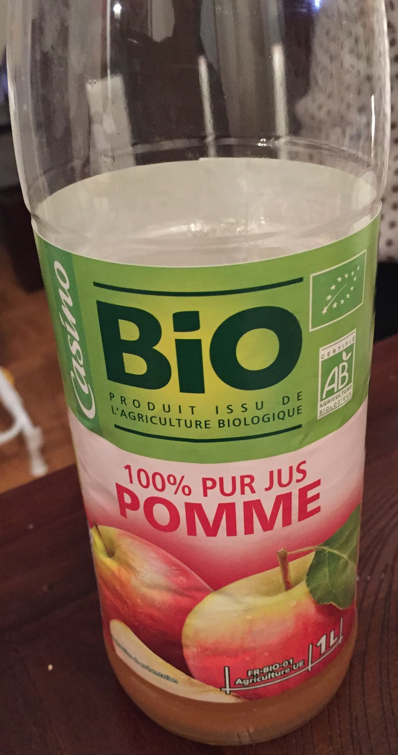 Casino 100% pur jus de pomme packshot