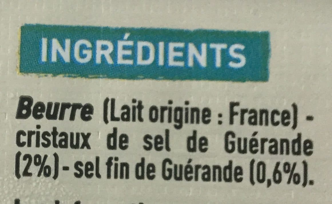 Ca vient d'Ici Beurre au sel de Guérande packshot