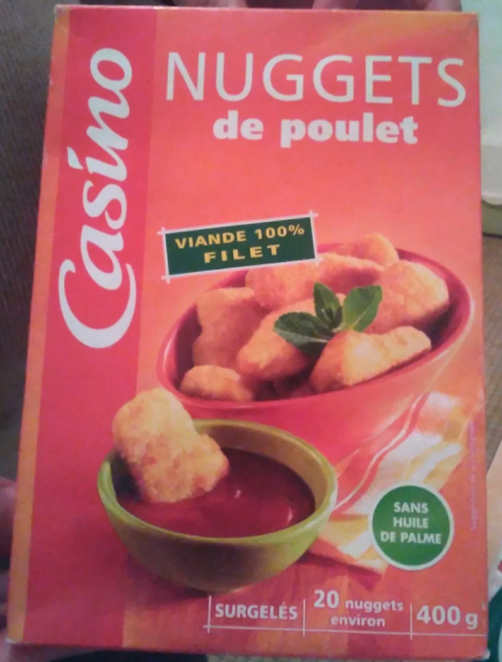 Casino Nuggets de poulet (100% filet) packshot