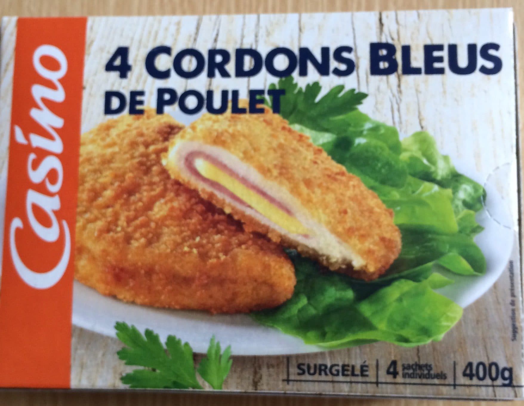 Casino Cordons bleus de poulet (100% filet) packshot