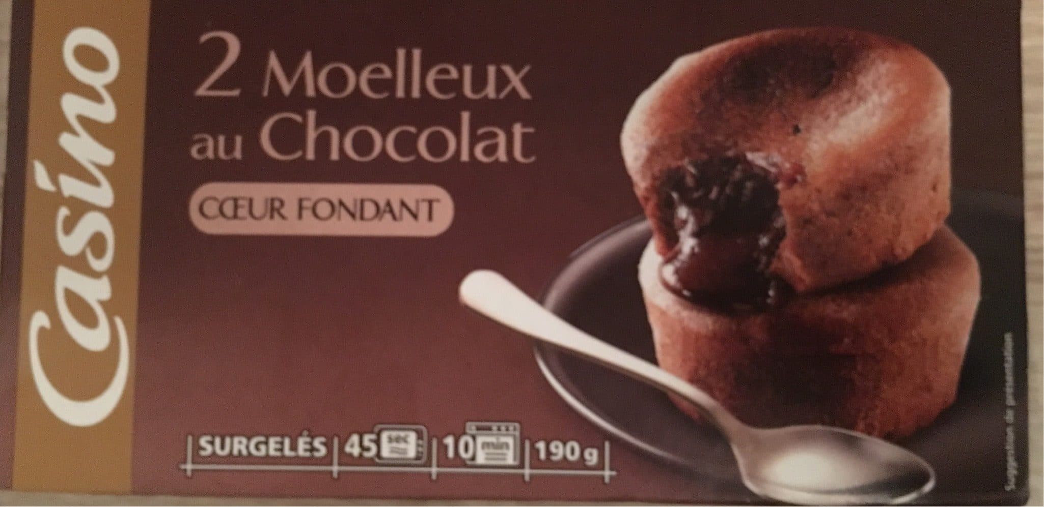 Casino 2 Moelleux au chocolat coeur fondant packshot