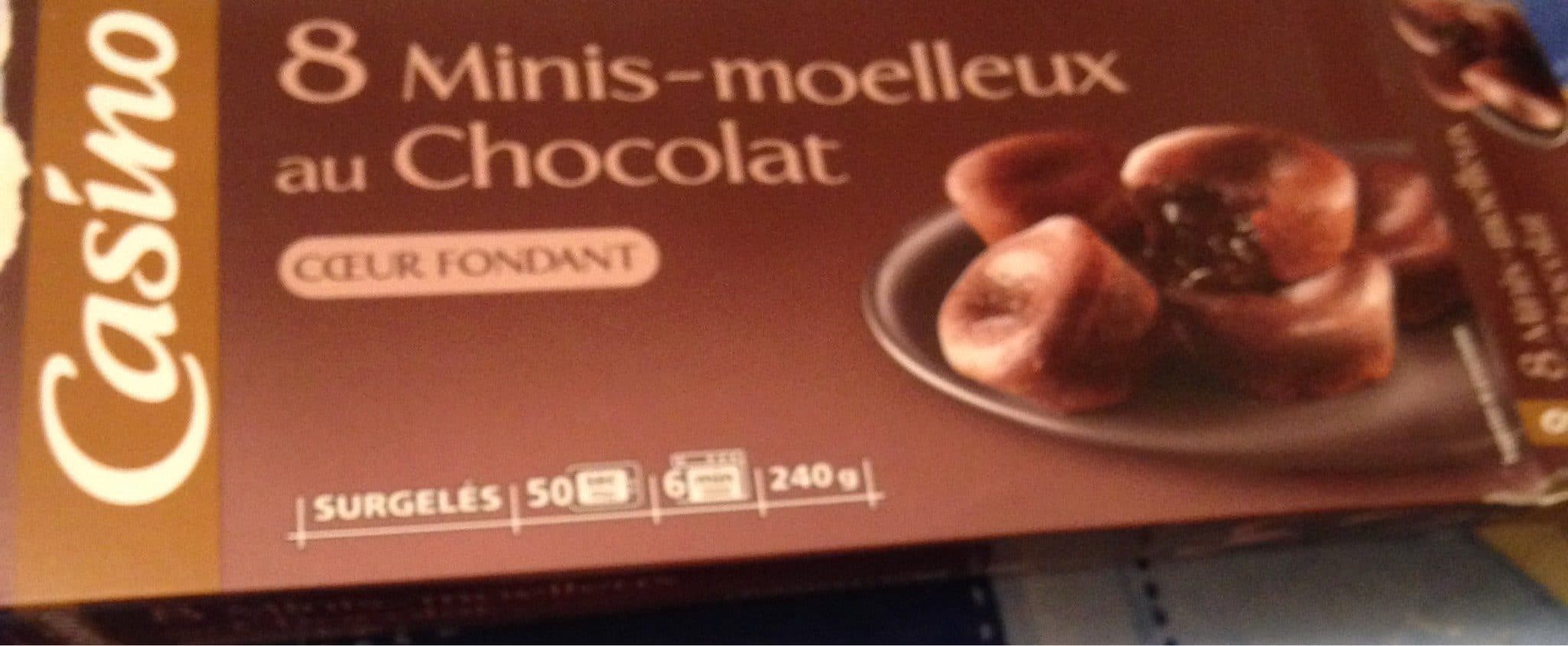 Casino 8 Mini moelleux au chocolat coeur fondant packshot