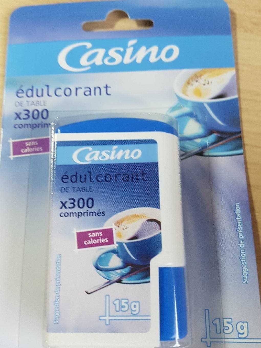 Casino Edulcorant de table 300 comprimés packshot