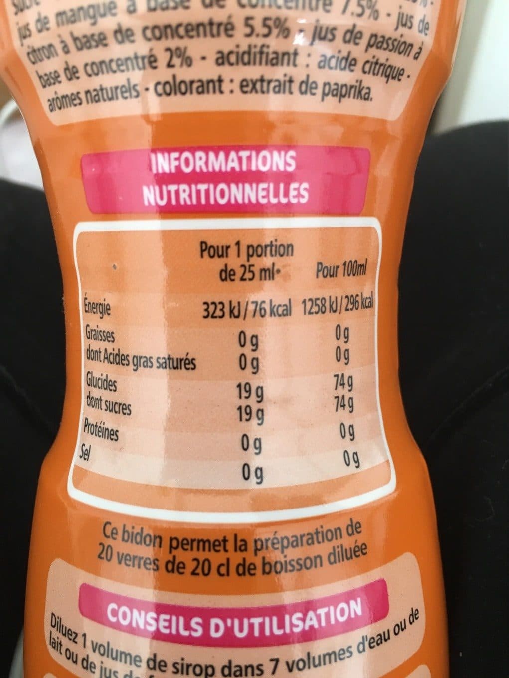 Les Doodingues Sirop tropical packshot
