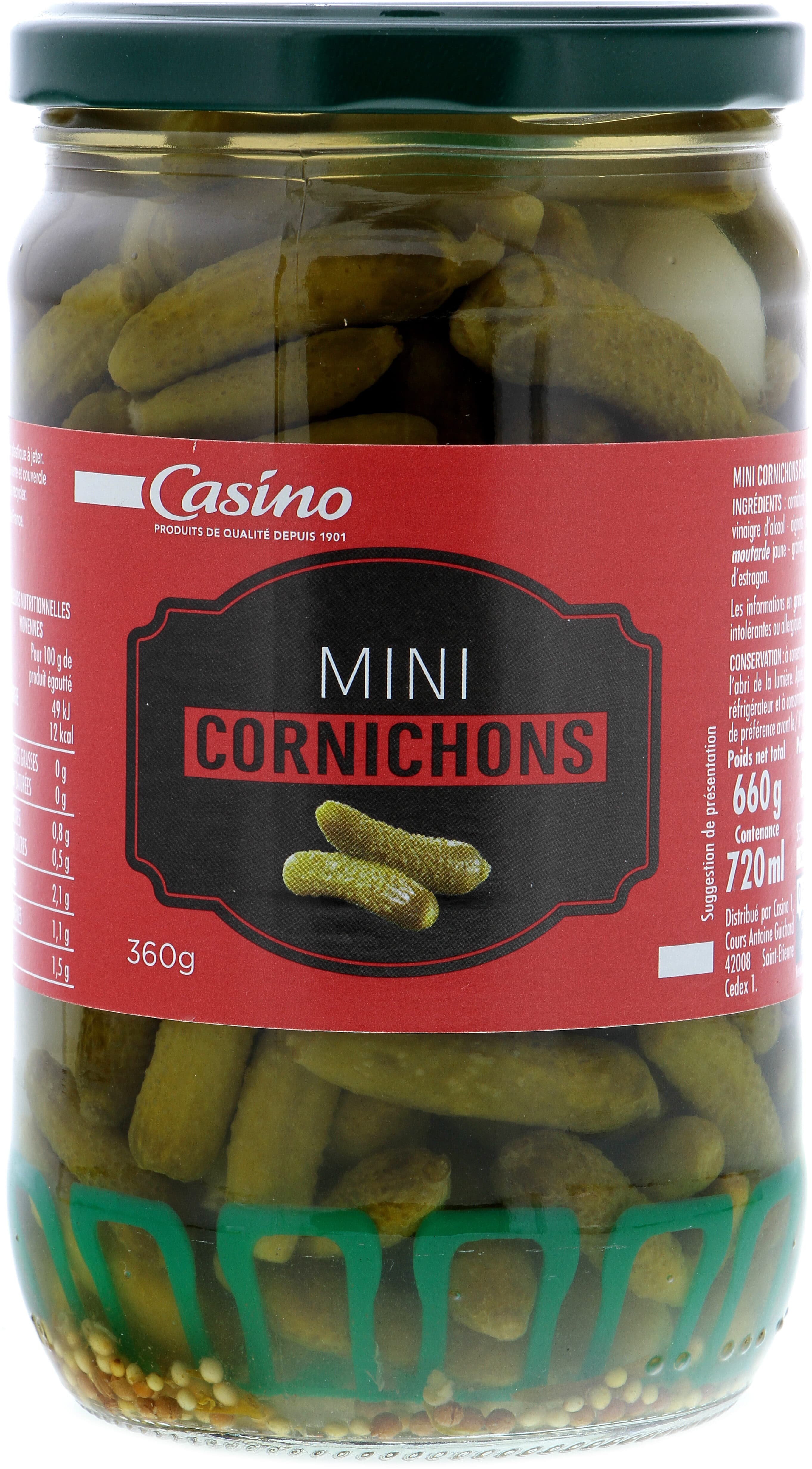 Casino Mini Cornichons packshot