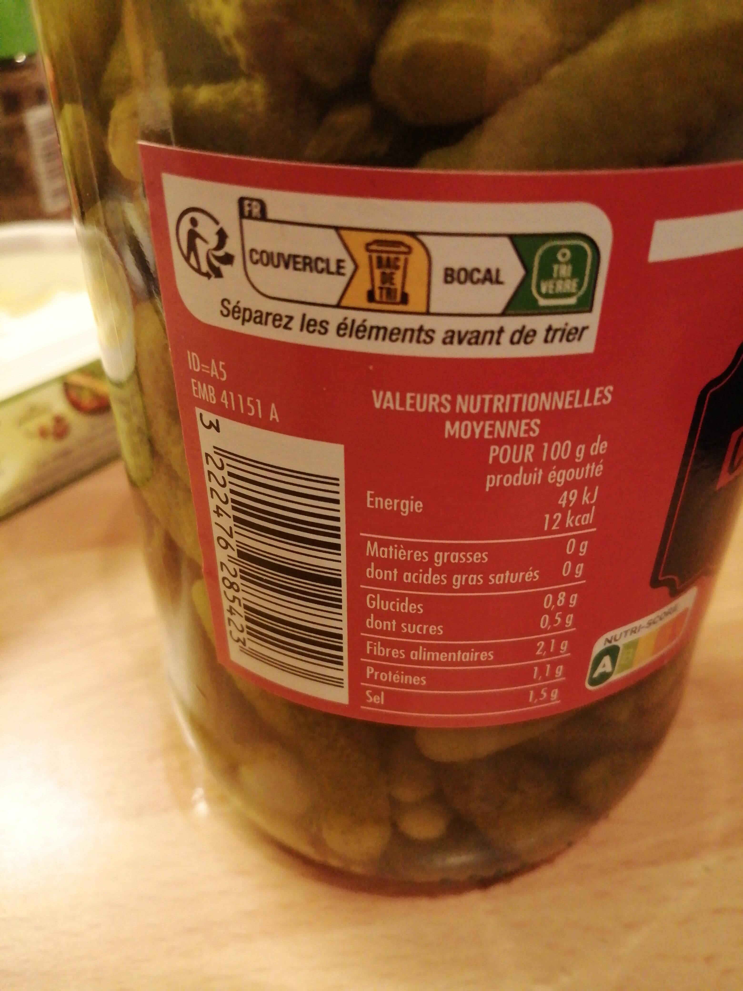Casino Mini Cornichons packshot