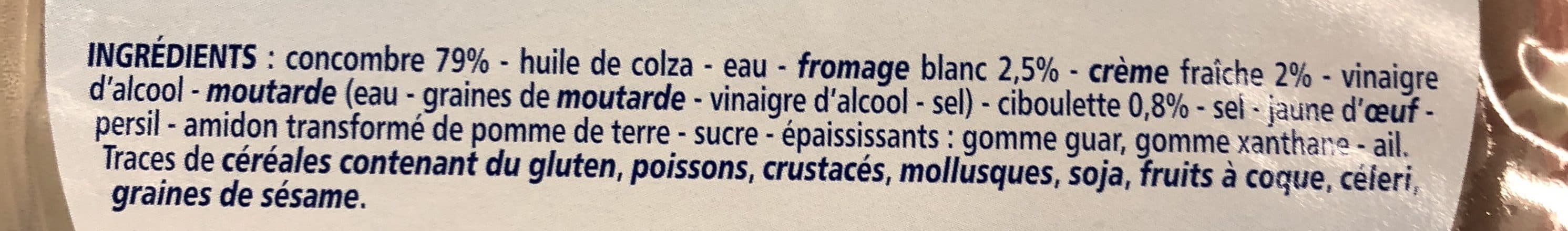 Casino Concombre fromage blanc ciboulette 300 g packshot