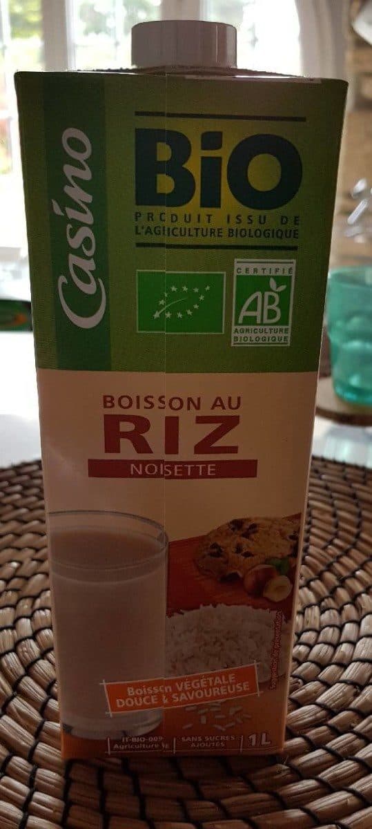 Casino Boisson Riz Noisette Sans sucres ajoutés packshot