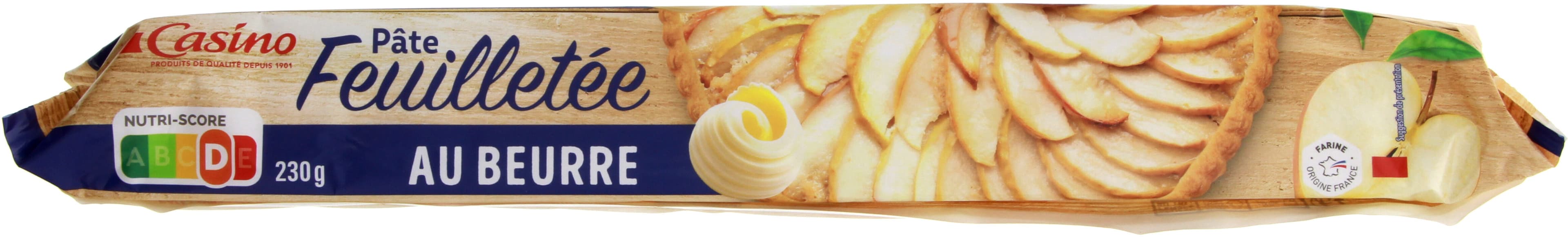 Casino Pâte feuilletée au beurre packshot