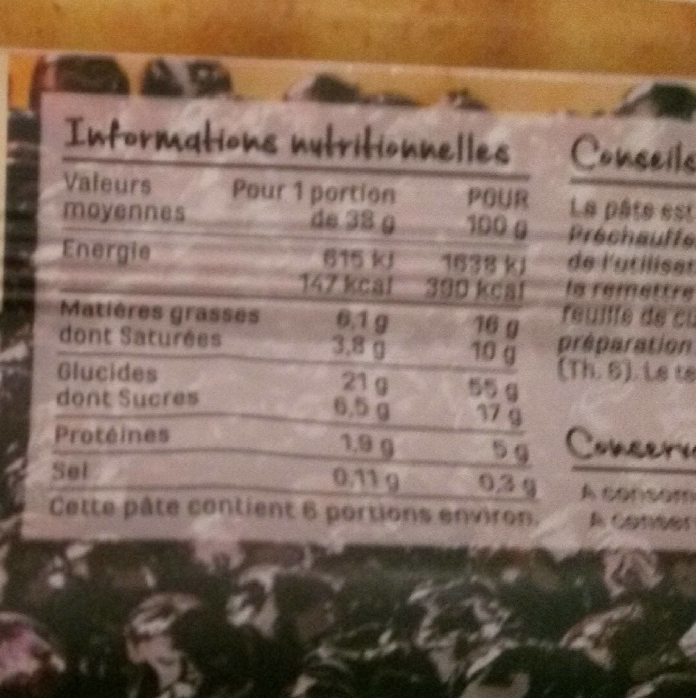 Casino Pâte sablée au beurre packshot