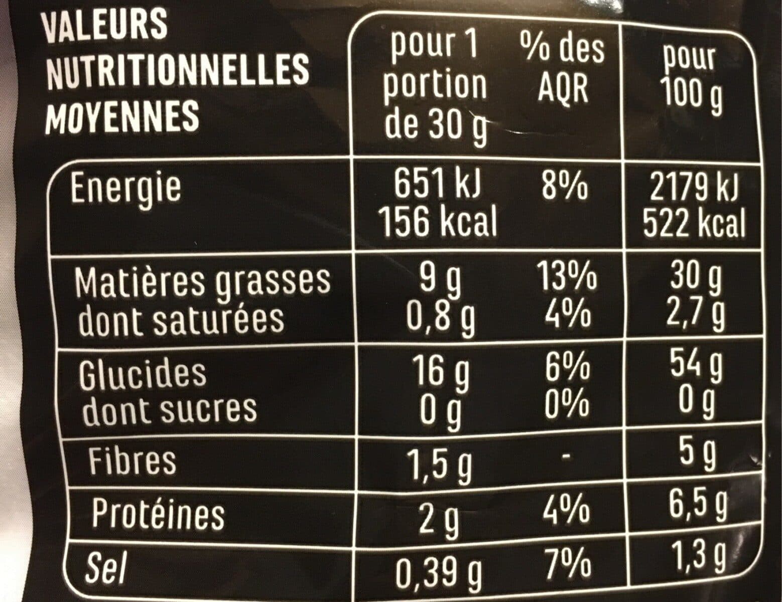 Open Food Facts X-tra waves nature packshot
