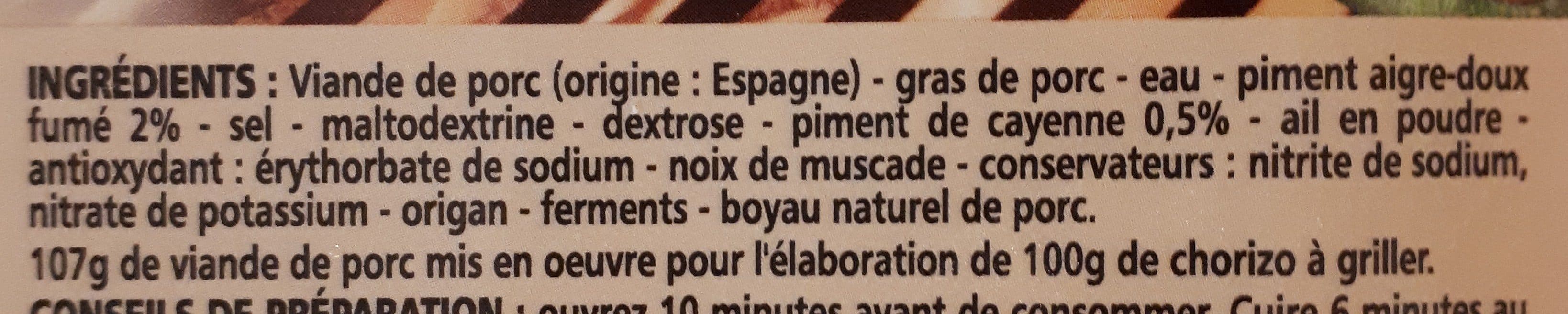 Casino Chorizos à griller packshot