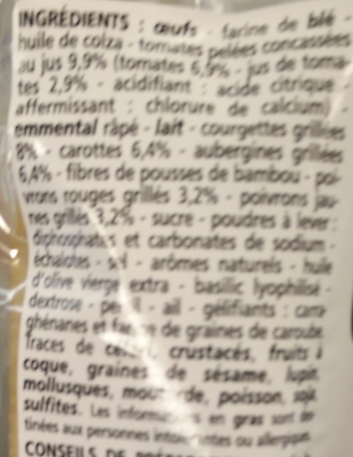 Casino Cake aux légumes packshot