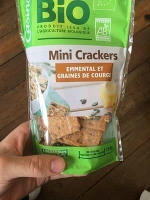 Casino Mini crackers Emmental et graines de courge. packshot
