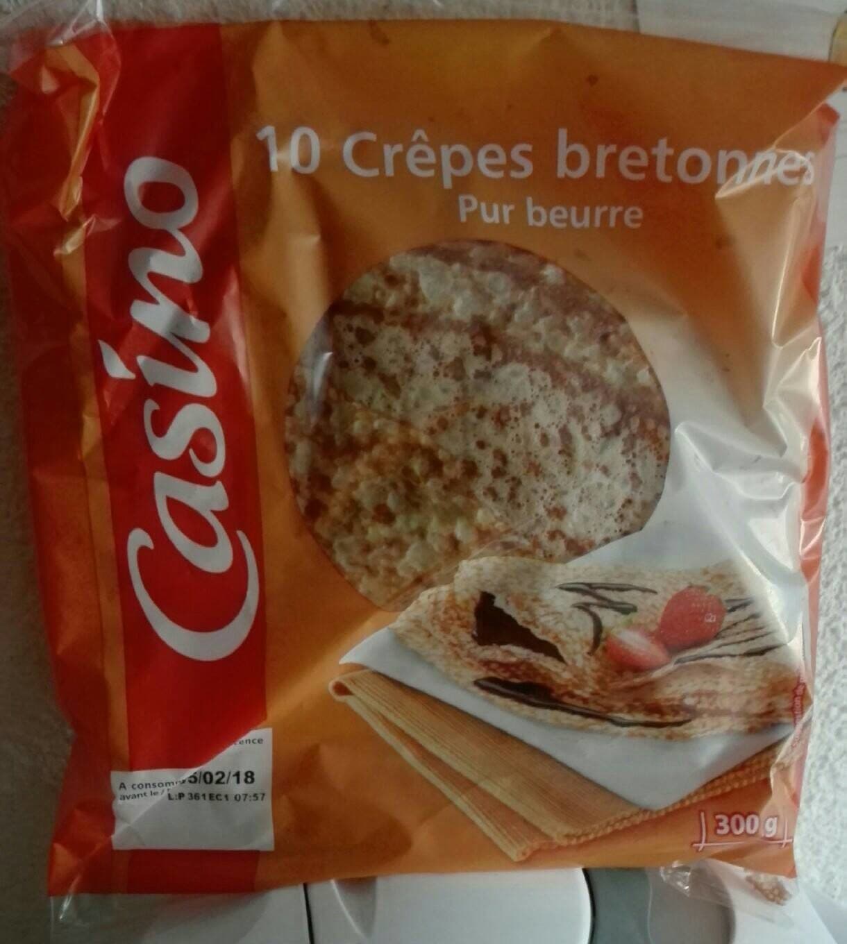 Casino 10 Crêpes Bretonnes Pur Beurre packshot