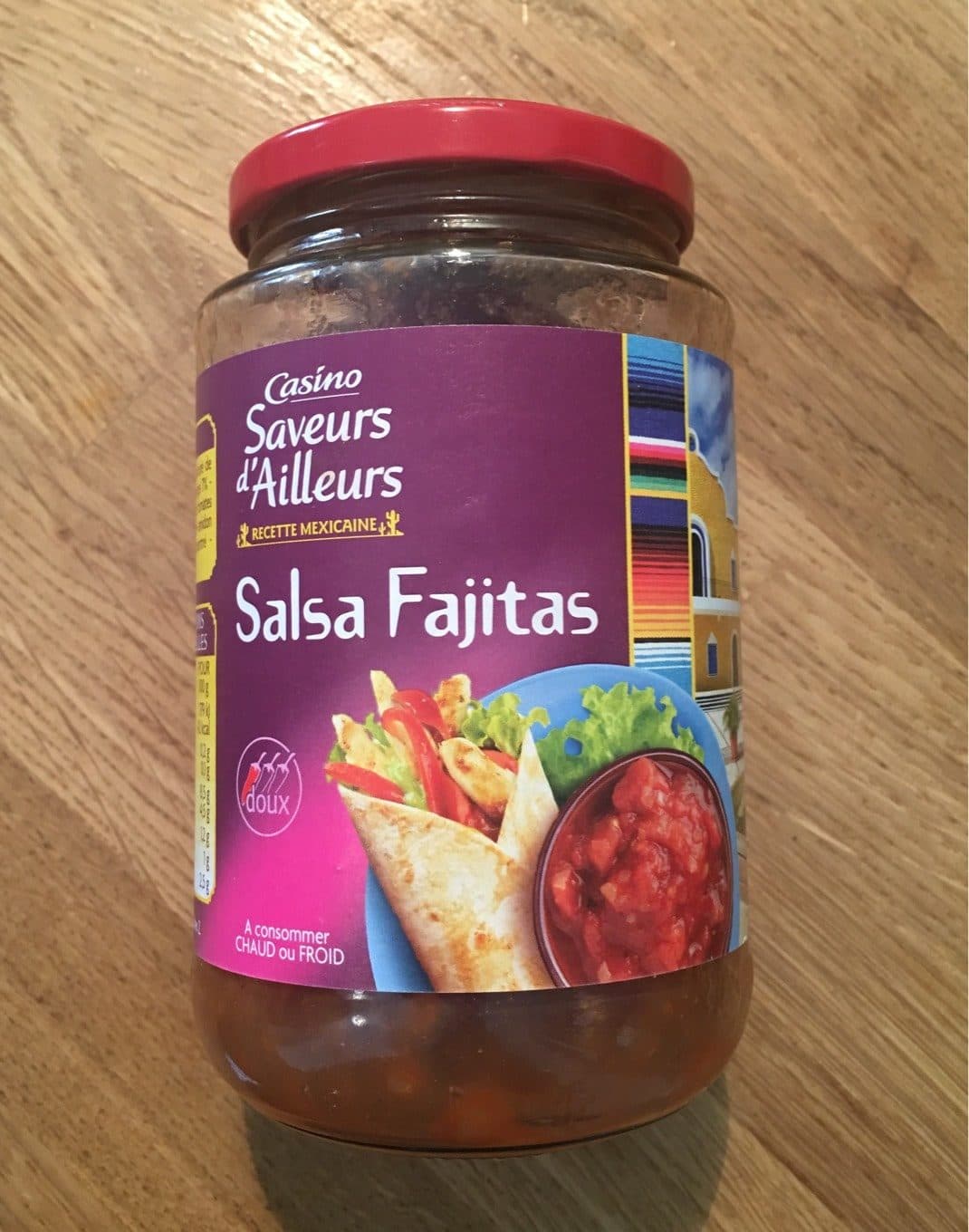 Casino Sauce Fajitas à base de tomates et légumes packshot