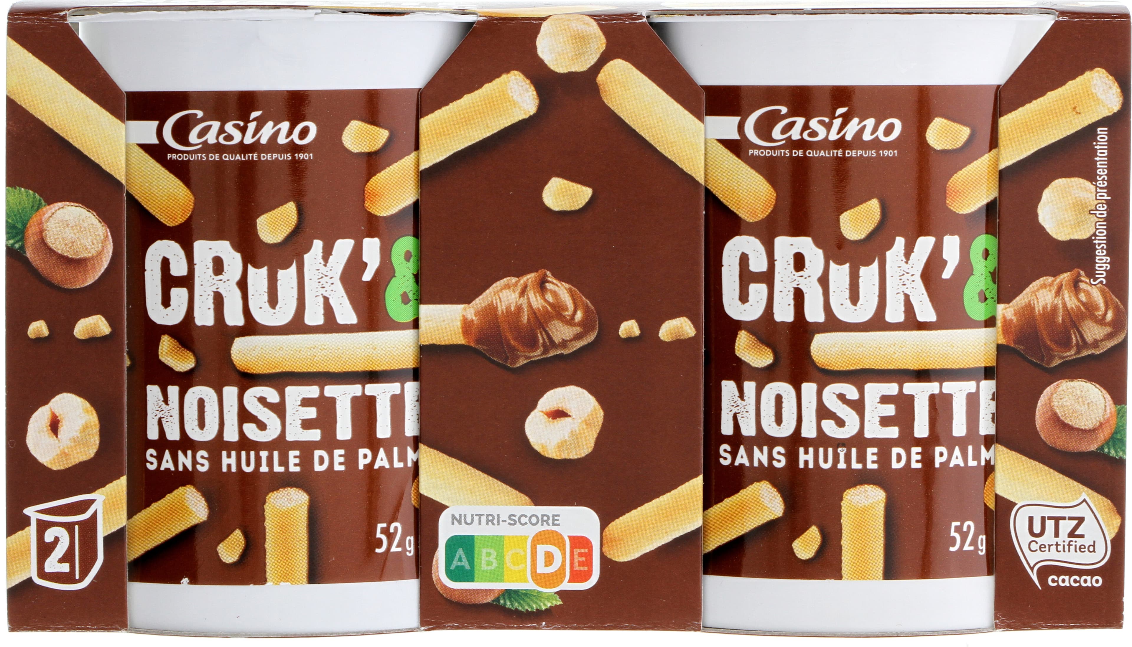Casino Crok' & Noisette packshot