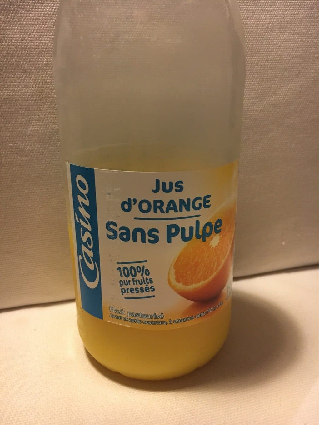 Casino Jus d'Orange sans pulpe packshot
