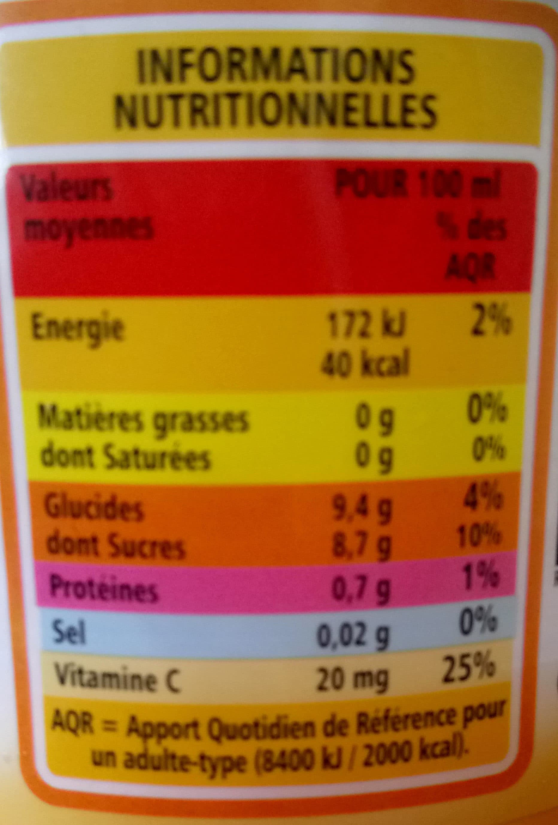 Casino Jus d'Orange sans pulpe packshot