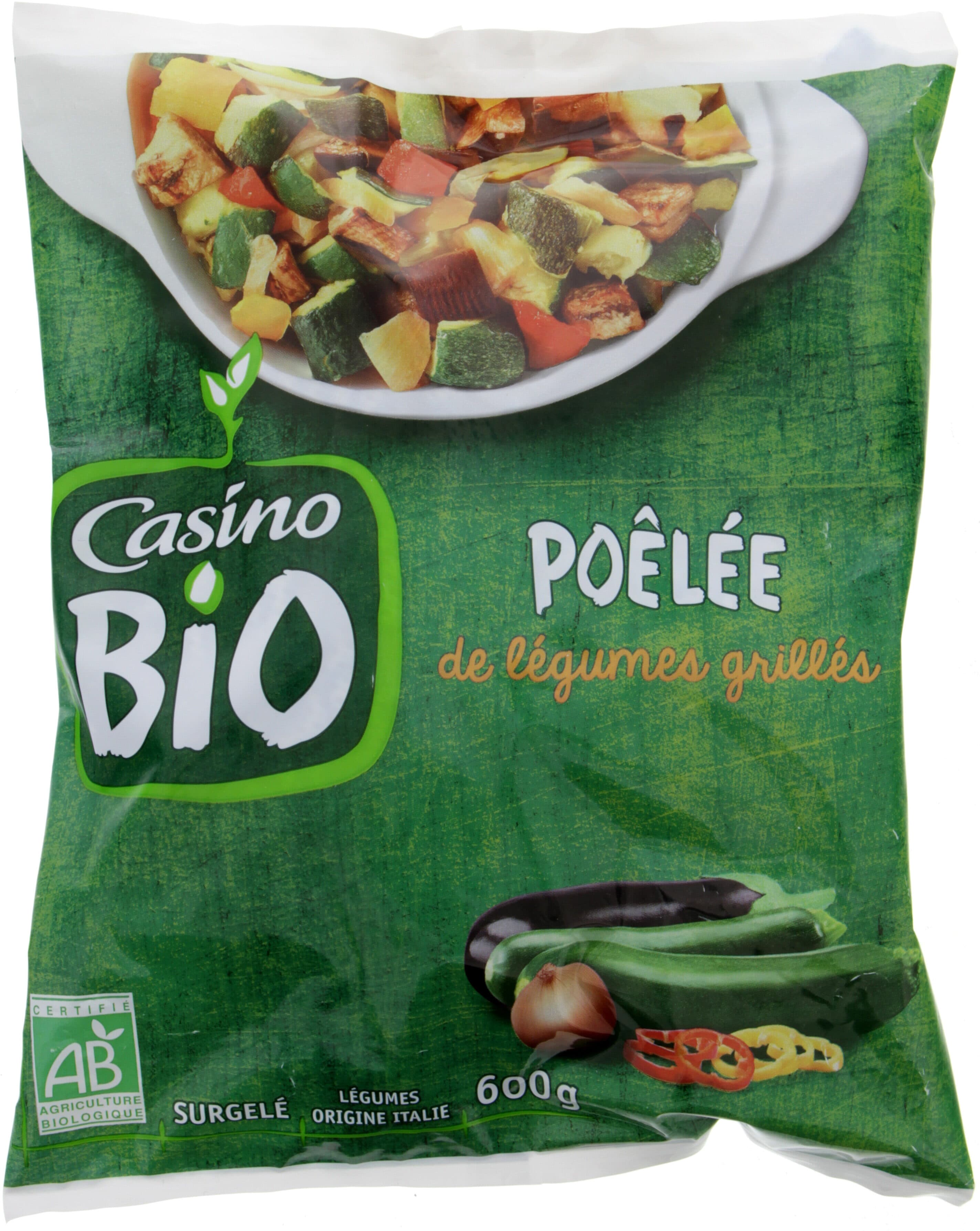 Casino Poêlée de légumes grillés Bio packshot