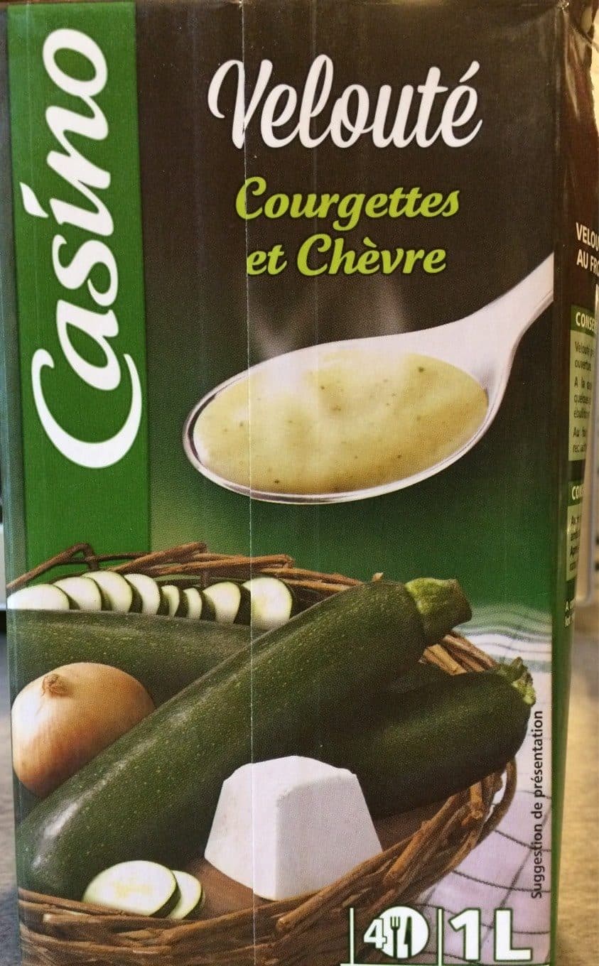 Casino Velouté courgettes et chèvre packshot