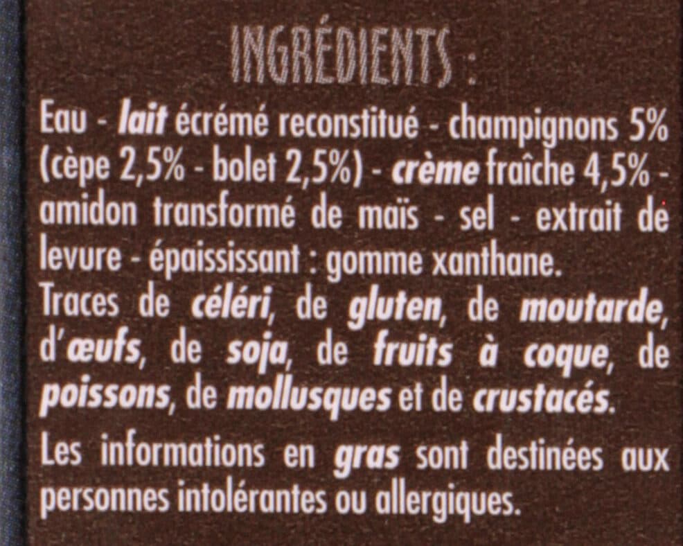 Casino La délicieuse recette aux cèpes & bolets à la crème fraiche packshot
