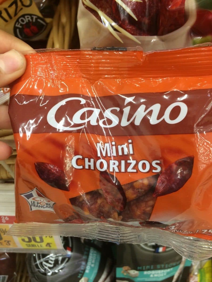 Casino mini chorizos packshot
