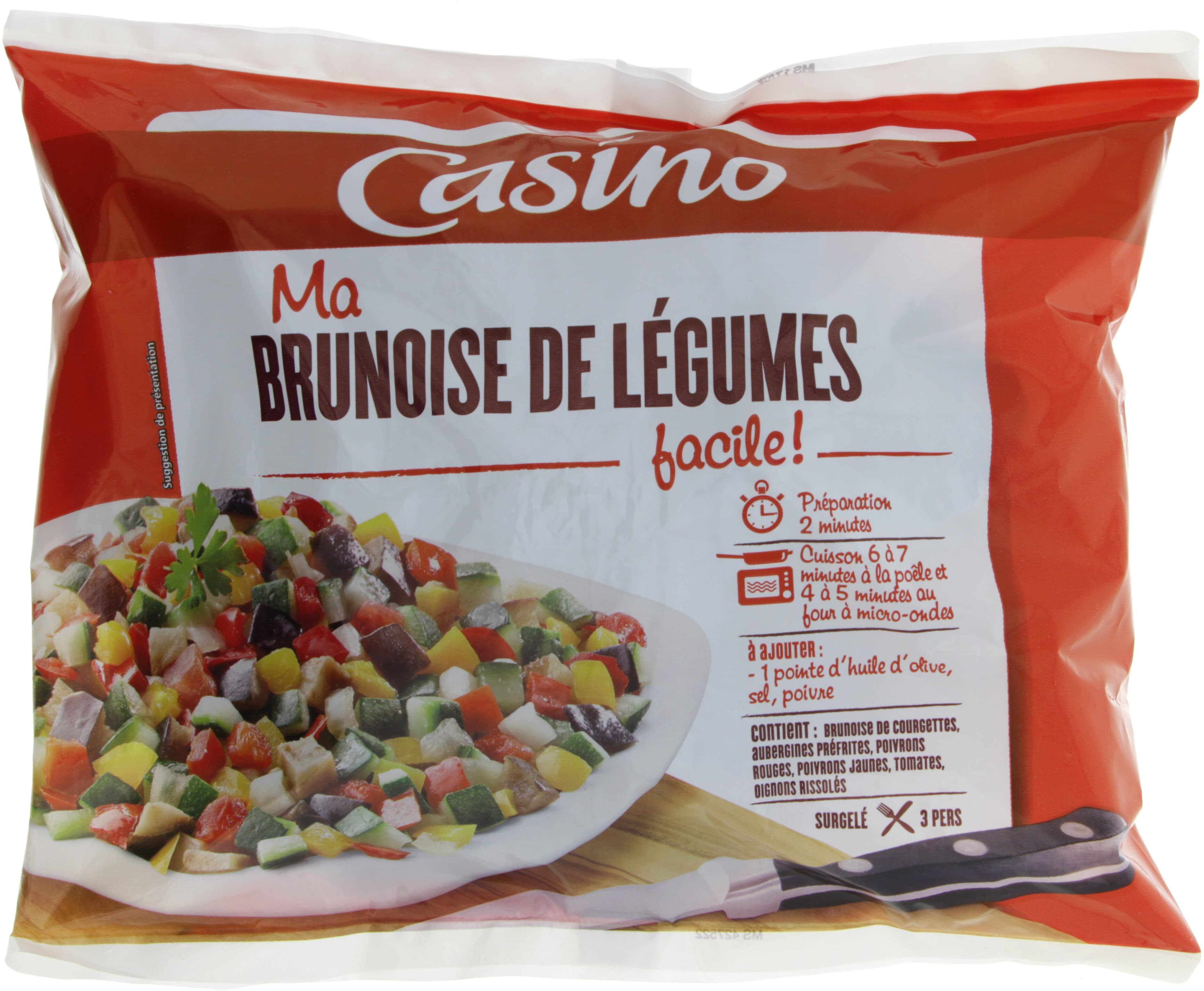 Casino Ma brunoise de légumes facile ! packshot