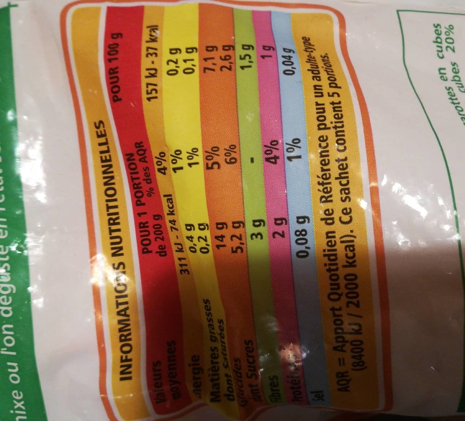 Casino Légumes pour potage Potiron - Carotte packshot