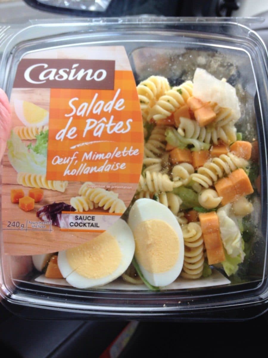 Casino Salade de pâte oeuf, mimolette hollandaise packshot