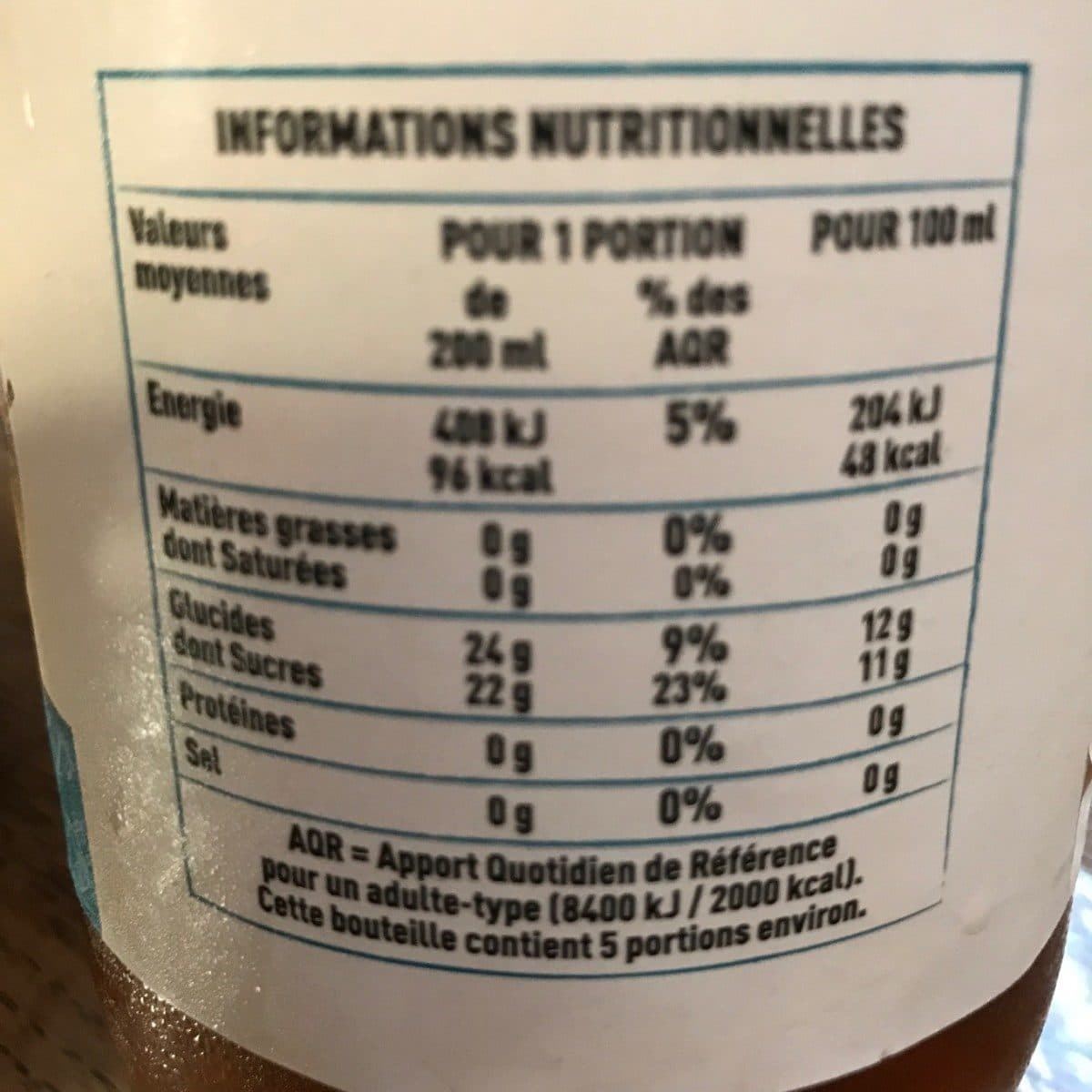 Casino 100% pur jus pommes de Bretagne packshot