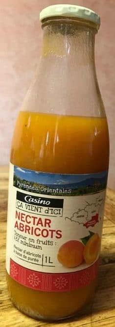 Casino Nectar Abricot -Teneur en fruits : 43% minimum packshot