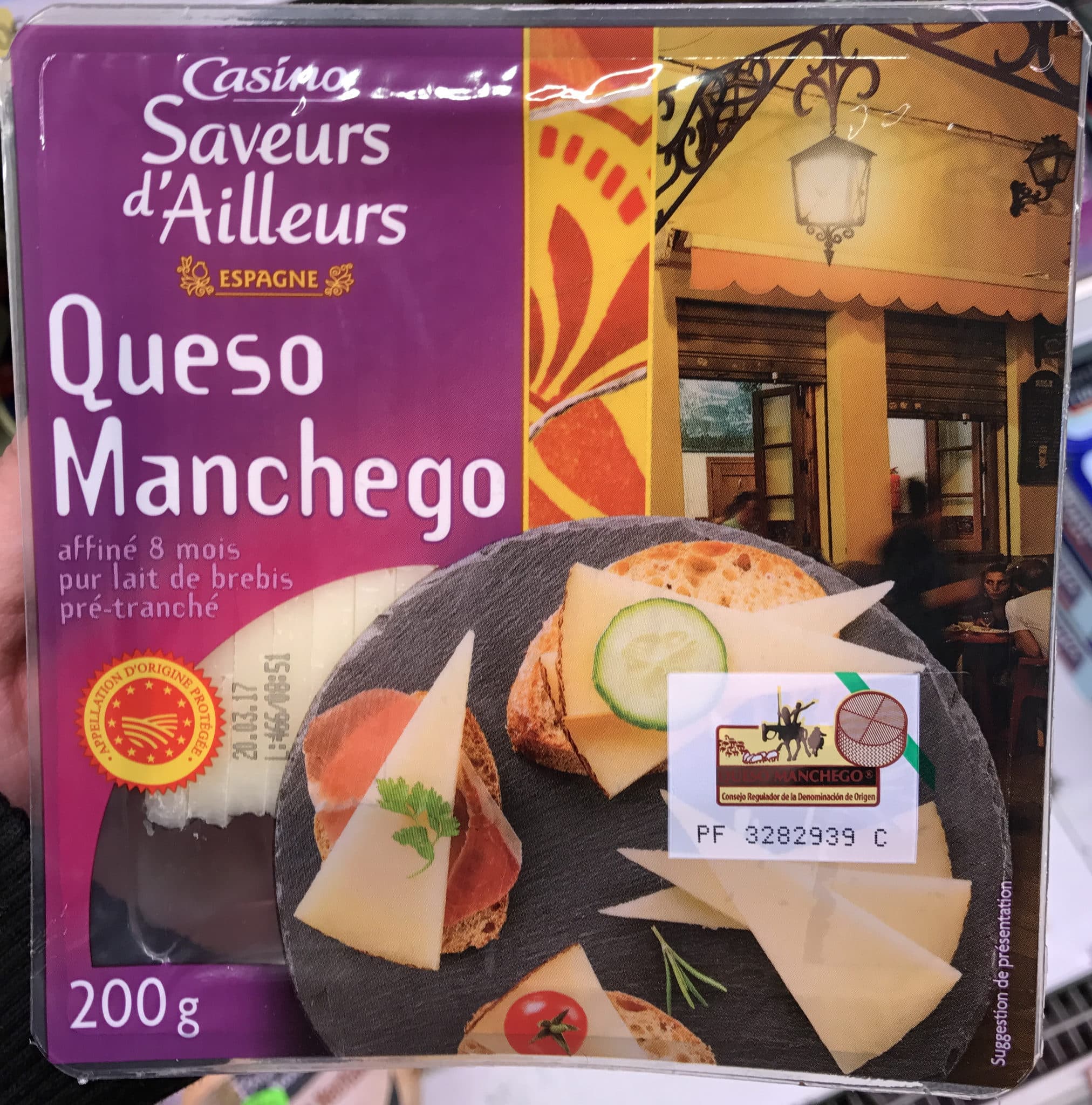 Casino Saveurs d'Ailleurs Queso Manchego packshot