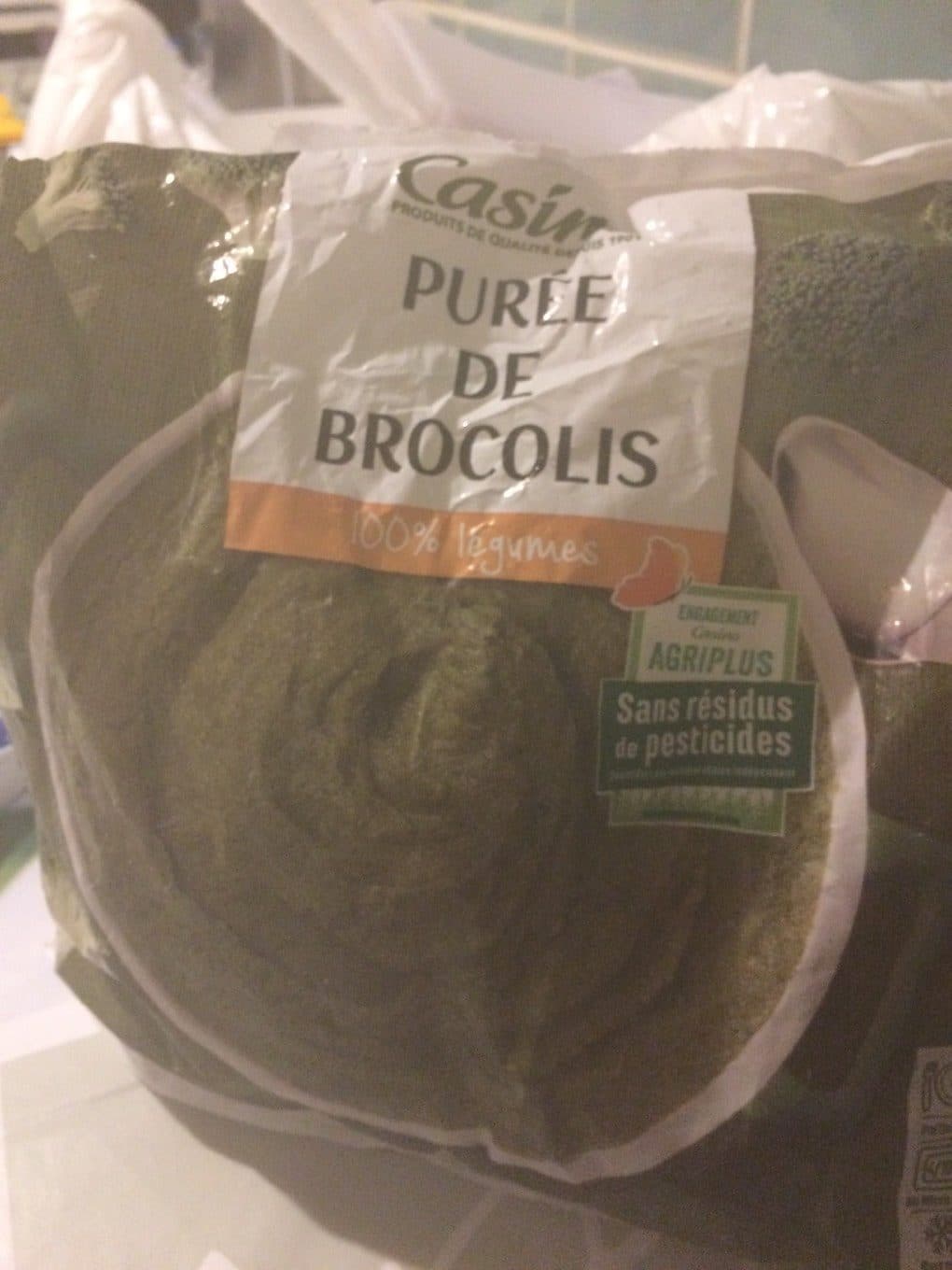 Casino Purée de brocolis Agriplus packshot
