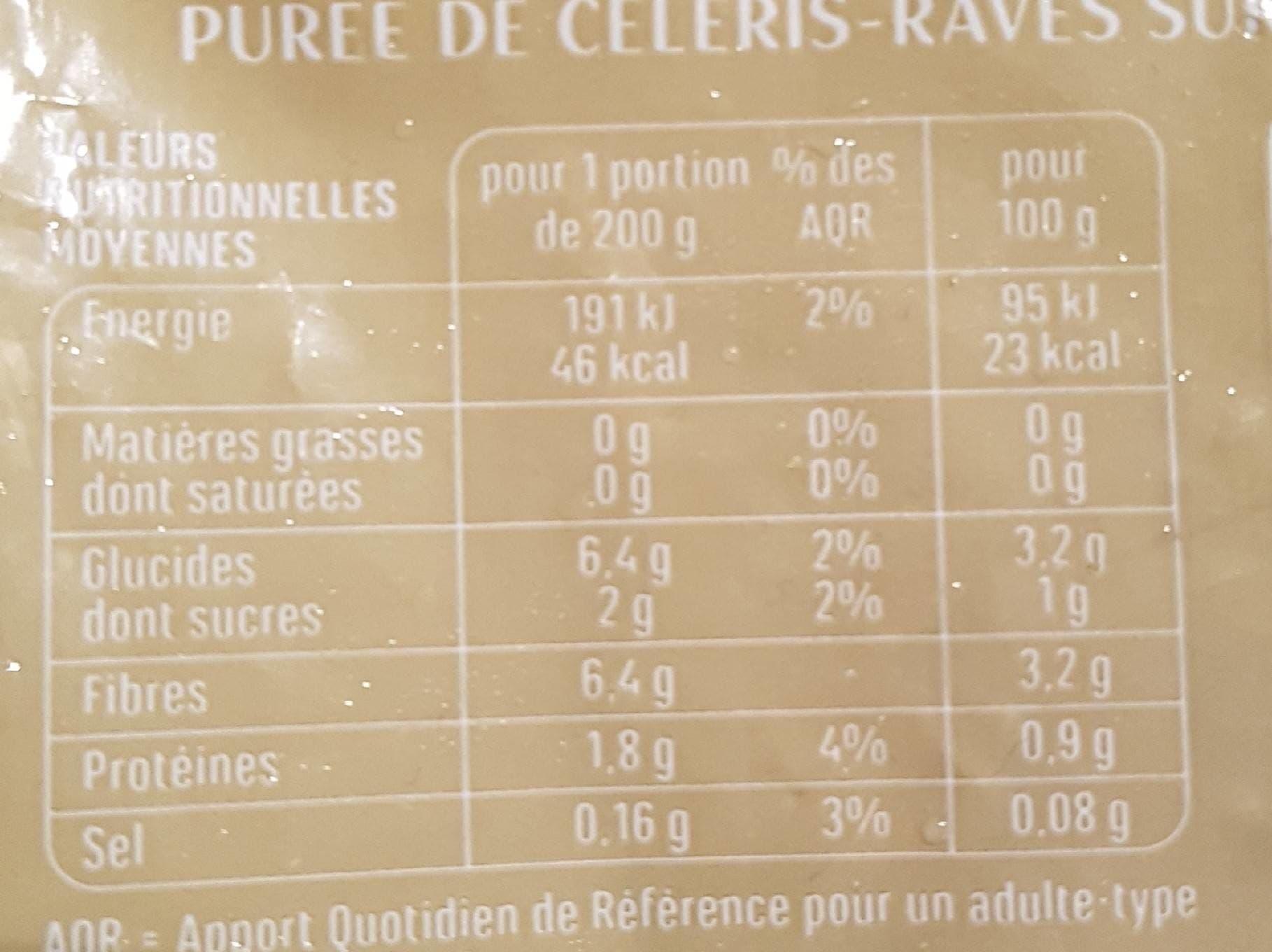 Casino Purée de céleris-raves Agriplus packshot
