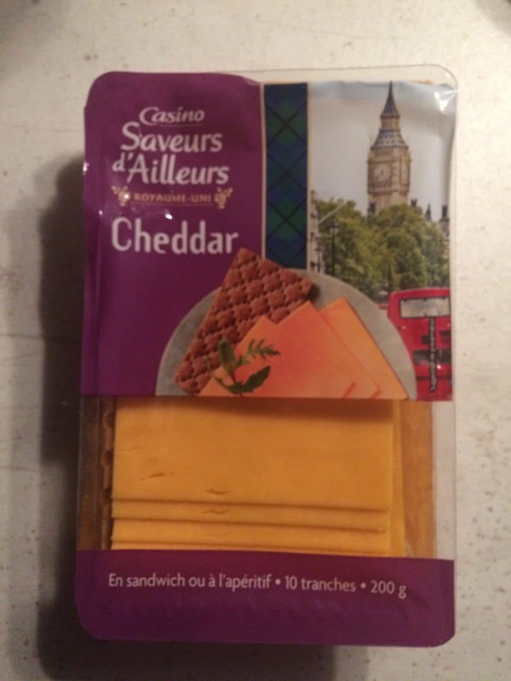 Casino Cheddar - 10 tranches packshot