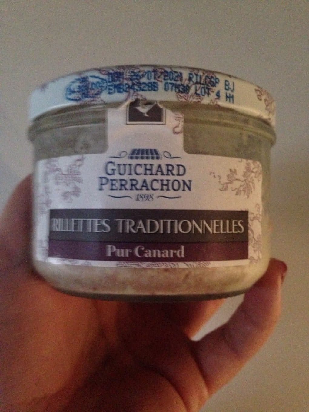 Guichard Perrachon Rillettes traditionnelles pur canard packshot