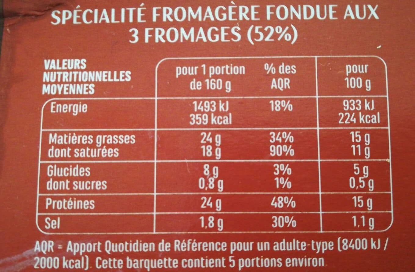 Casino Fondue aux 3 Fromages packshot