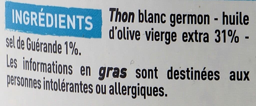 Casino Thon blanc Germon à l'huile d'olive au sel de Guérande packshot