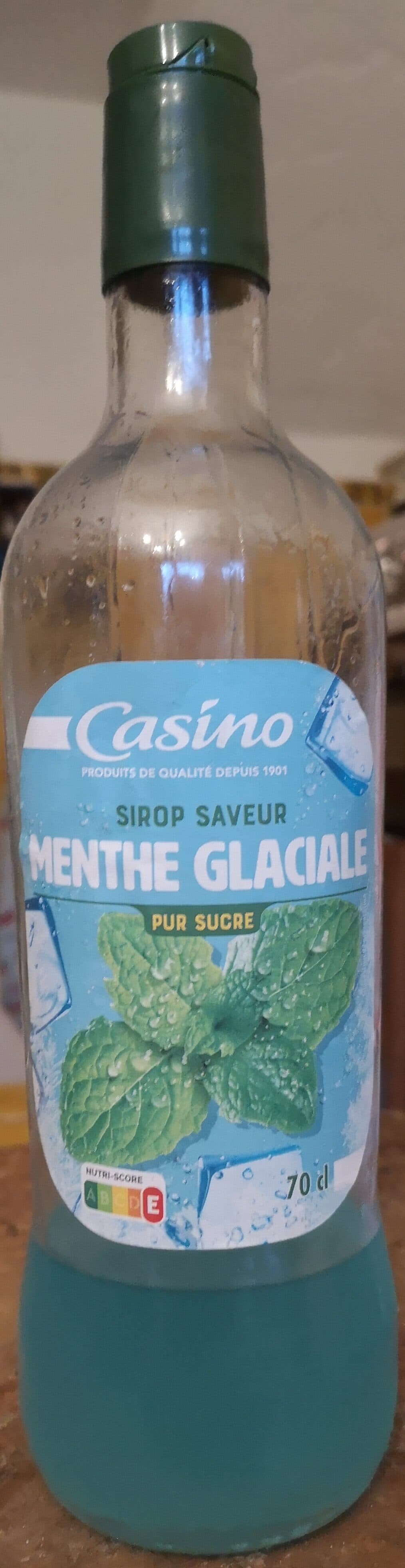 Casino Sirop de menthe glaciale pur sucre packshot