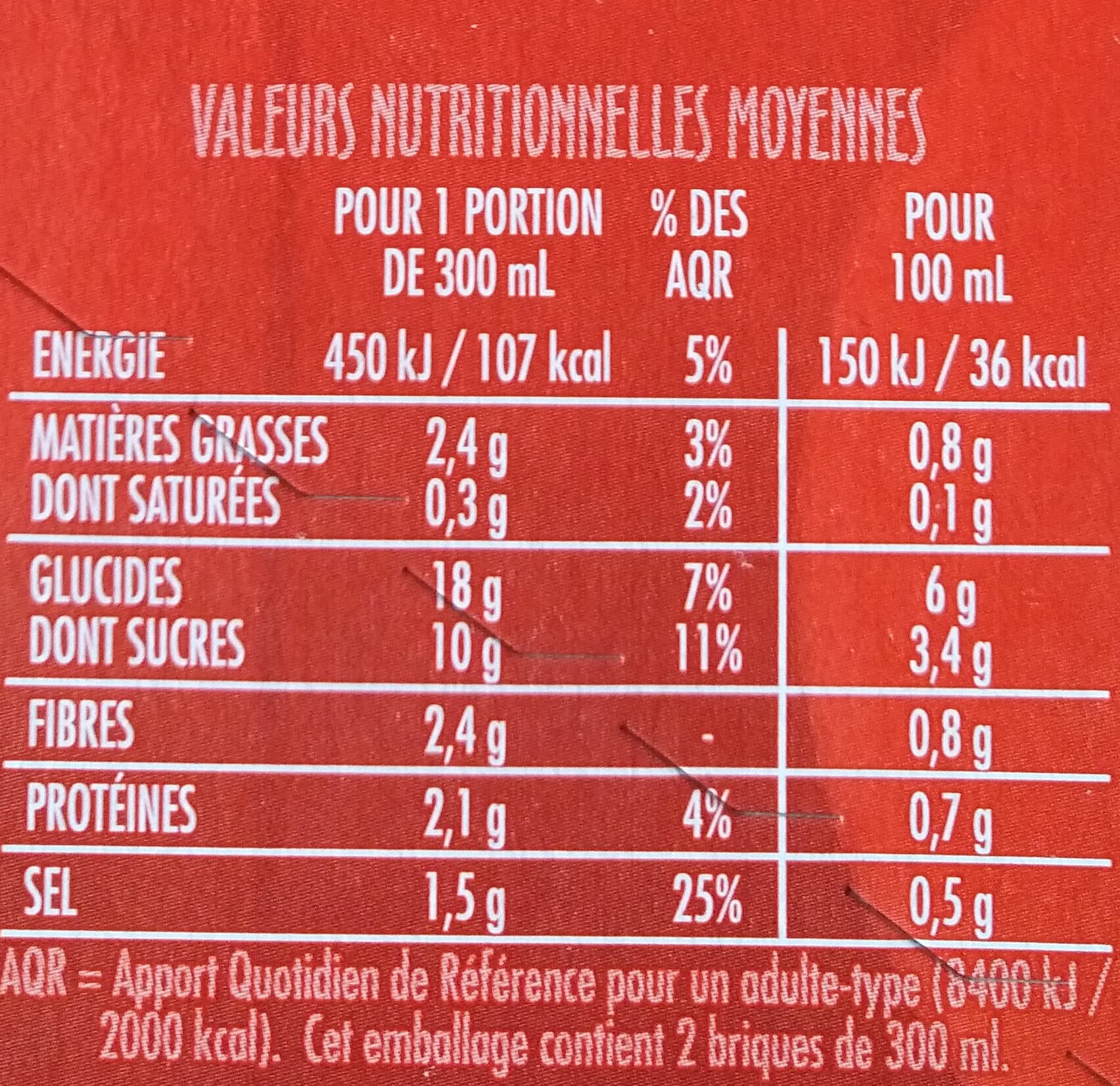 Casino Le savoureux VELOUTE DE TOMATES packshot