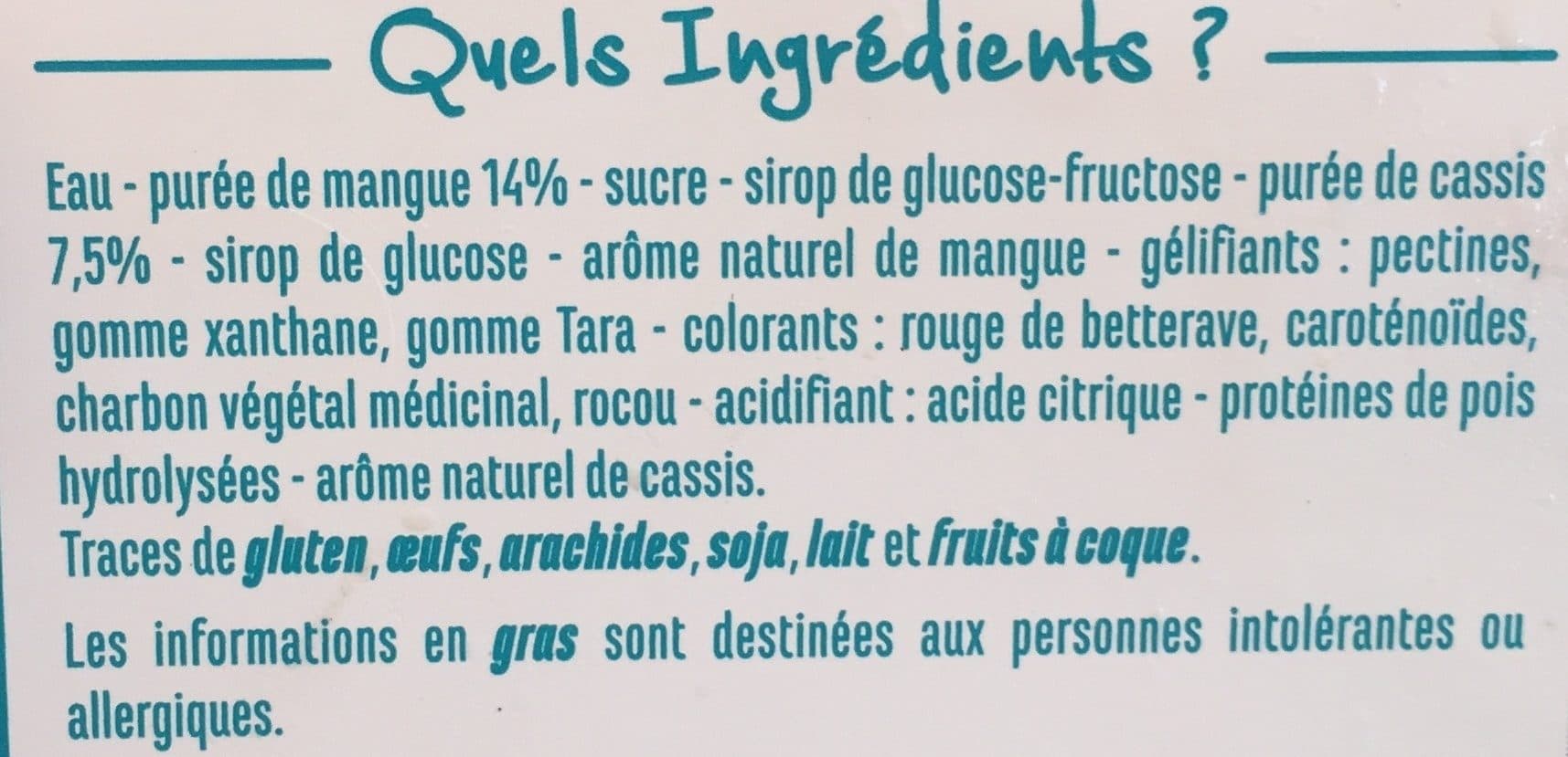 Casino Sorbet duo Mangue Cassis - Les marbrés packshot