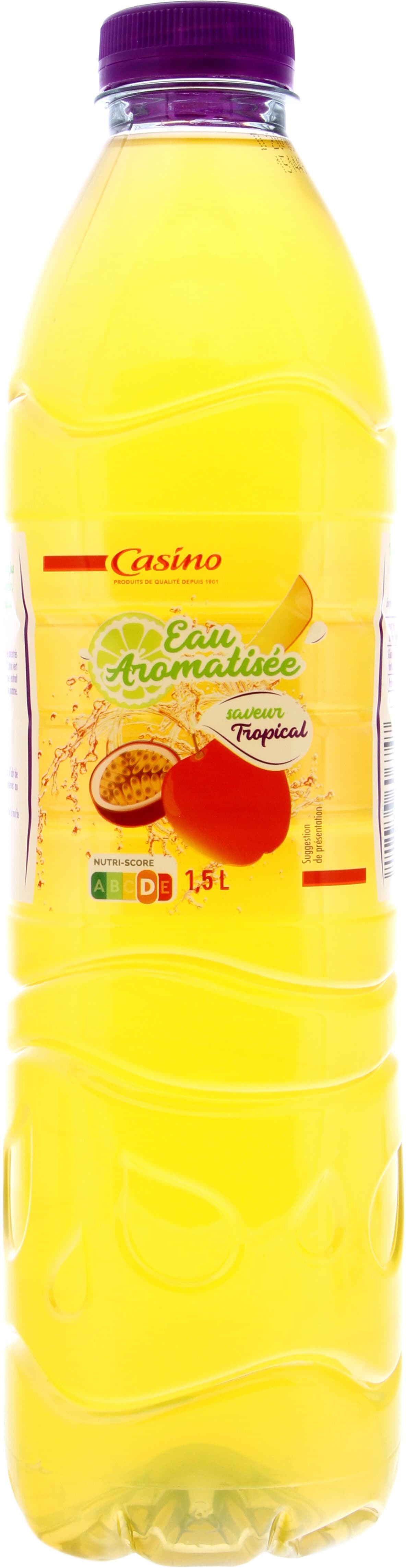 Casino Eau aromatisée saveur tropical packshot