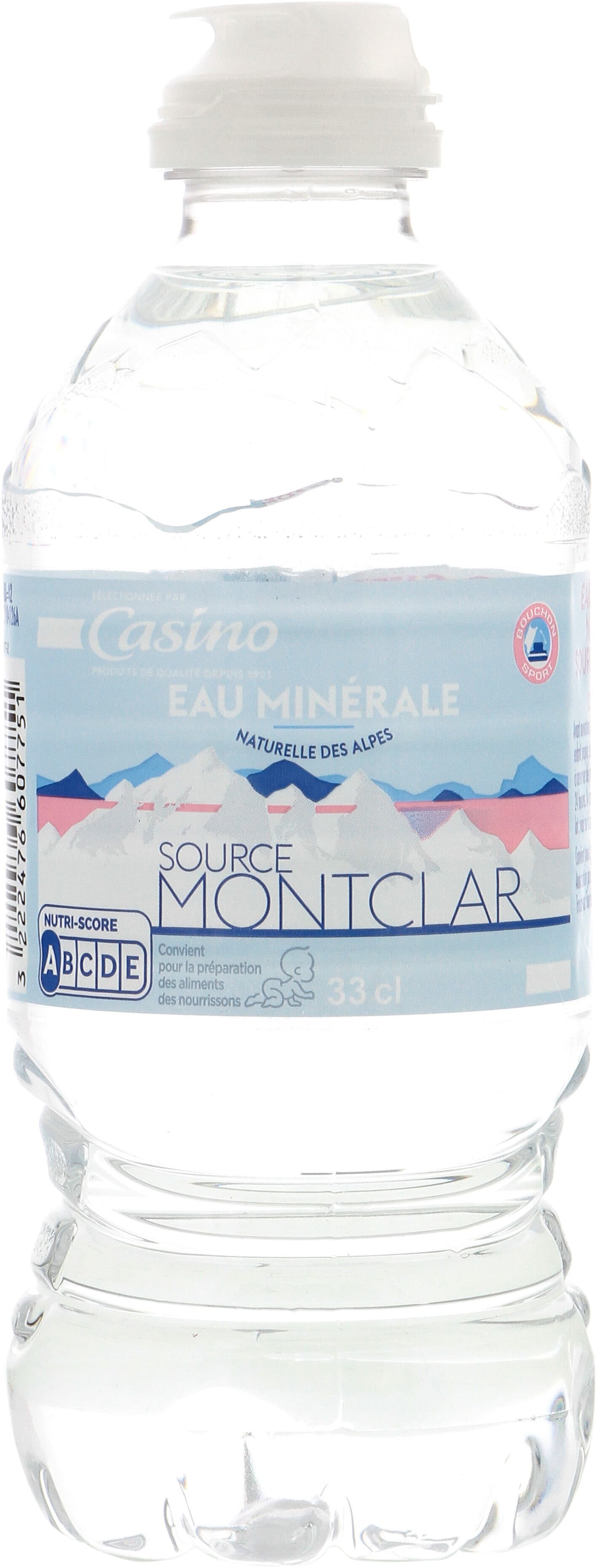 Casino Eau minérale naturelle des Aes MONTCLAR packshot