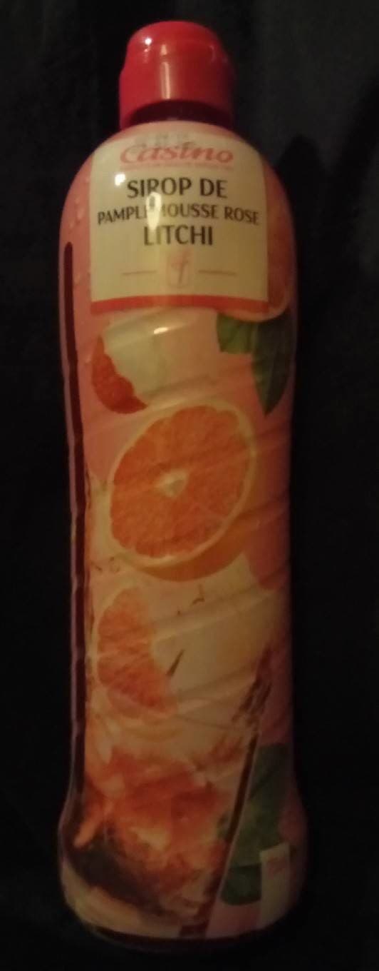 Casino Sirop pamplemousse litchi packshot