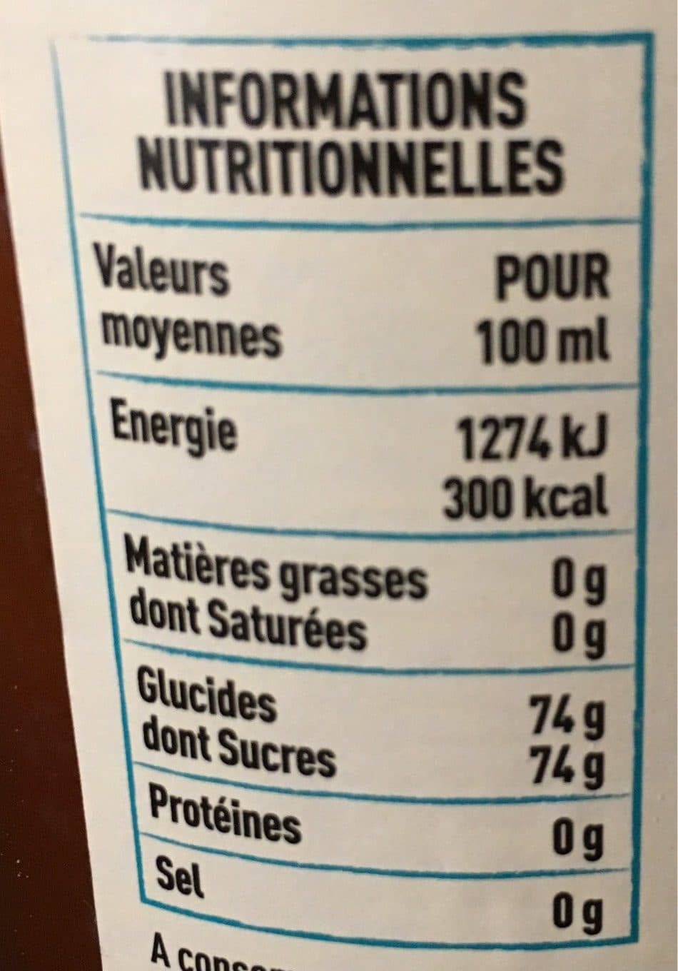 Casino Sirop issu de pomme de Bretagne packshot