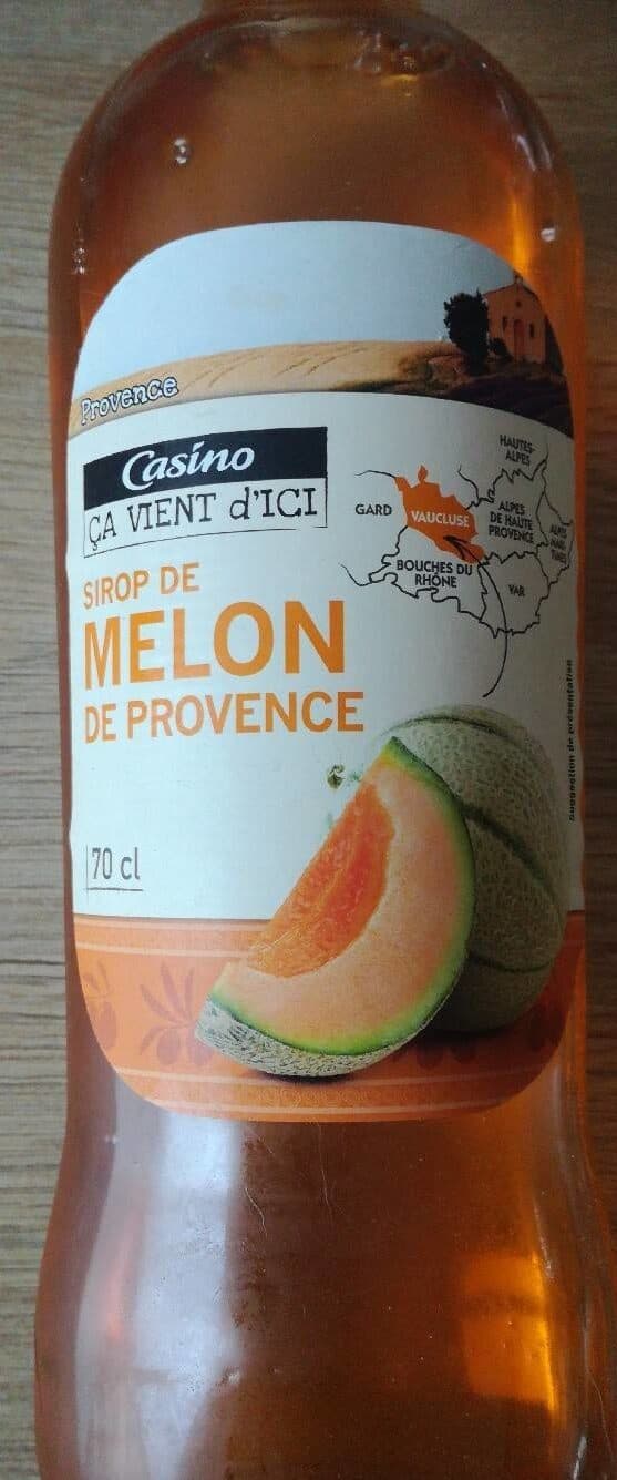 Casino Sirop issu de melon de Provence packshot