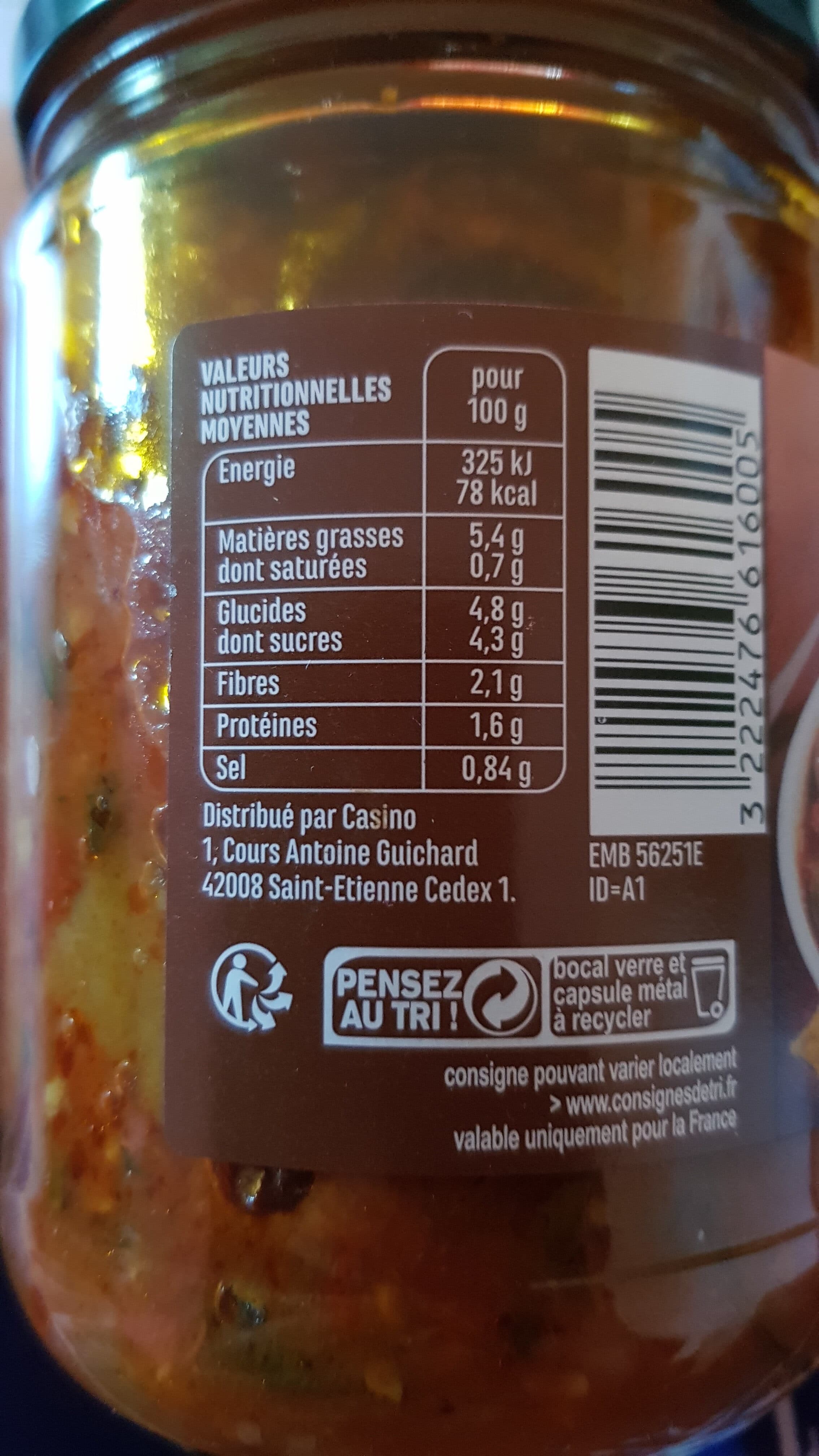 Casino Courgettes cuisinées à la provençale packshot