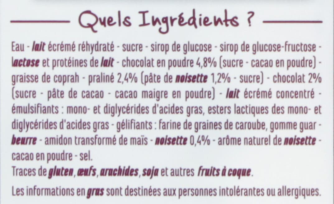 Casino Façon Rocher Sauce chocolat & éclats de noisettes caramélisés packshot